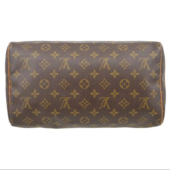 SOLD!! AUTHENTIC LOUIS VUITTON SPEEDY 30 HANDBAG PURSE MONOGRAM CANVAS - Picture 3 of 12